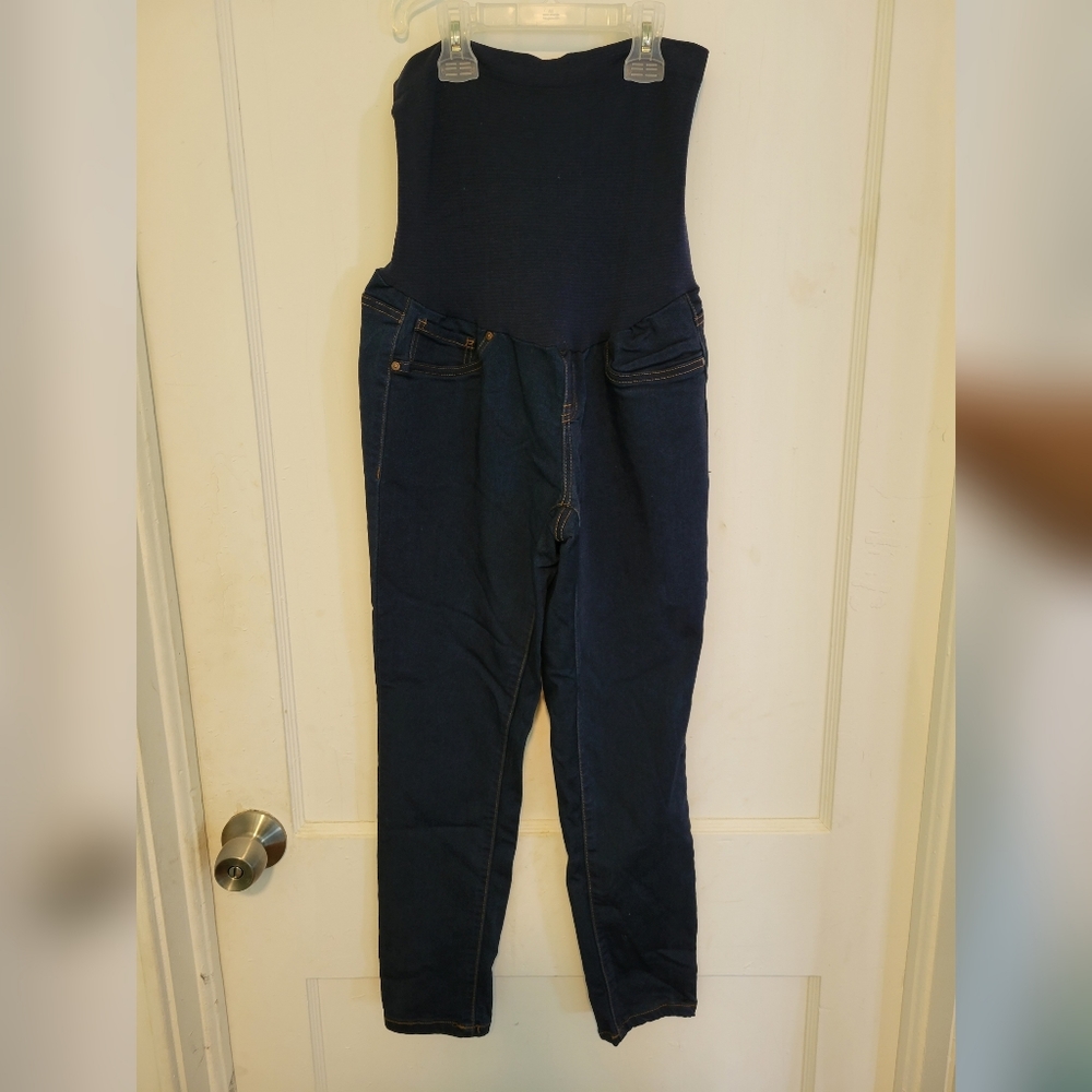 Blue Savvy Maternity Jeggings